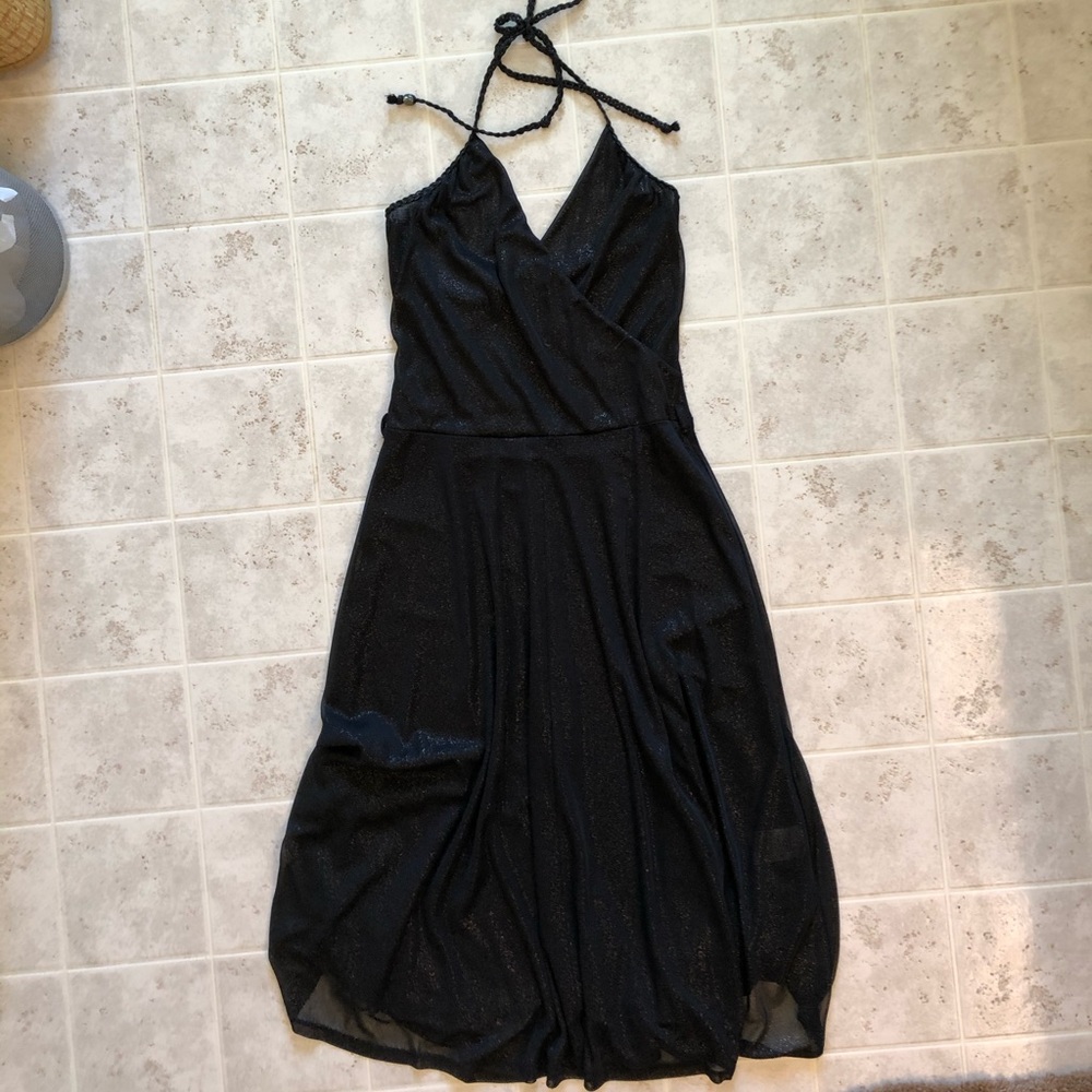 H&M Shimmer halter dress